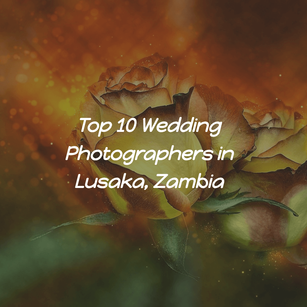 Top 10 Wedding Photographers in Lusaka, Zambia. - Zambia Wedding